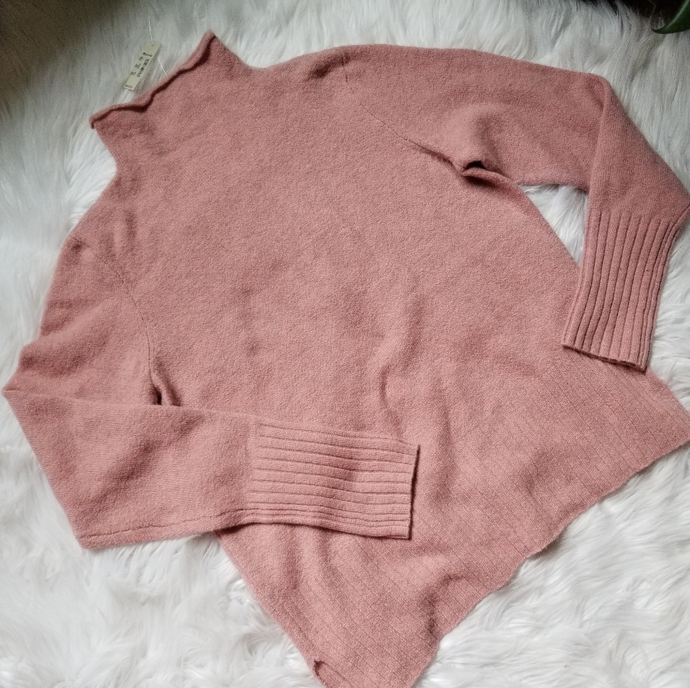 Madewell Mock Neck Long Sleeve Sweater